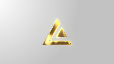 Gold On White Clean Royal Logo Reveal