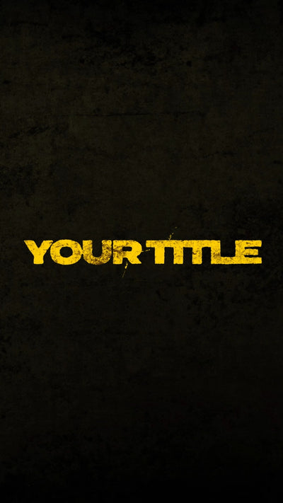 Social Media Format Broken Grunge Crack Title Intro