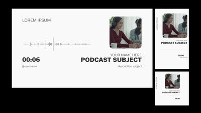 CGStockCleanModernSimplePodcastMusicVisualiserSoundReact