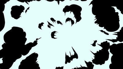 Explosion Hand Drawn Animated Transition Flow Smoke 01