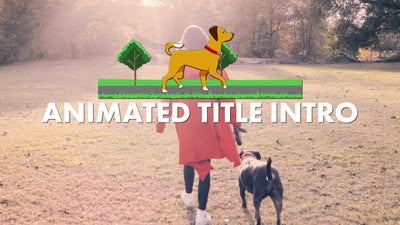 Walking Dog Animated Title Intro