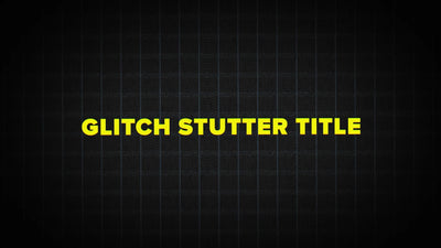 CGStockGlitchyTextWiggleStutterTitleIntro