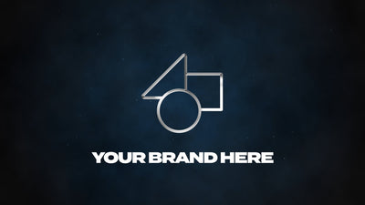 Metalic Shine On Foggy Background Logo Reveal
