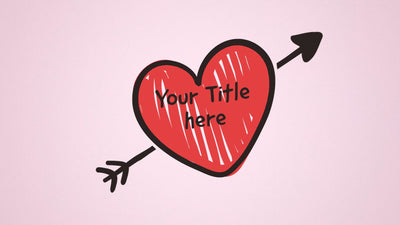Scribble Valentine Love Emblems Animated Title 03