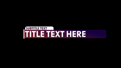 State Of The Art Gradient Clean Modern Lower Third