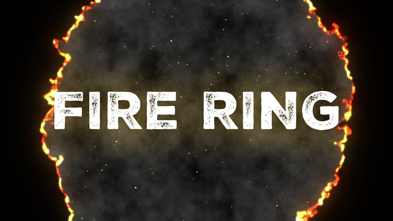 Burning Through Screen Title Intro