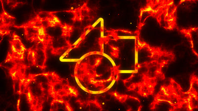 Hot Molten Magma Logo Reveal