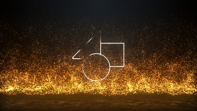 Particle Flame Logo Reveal