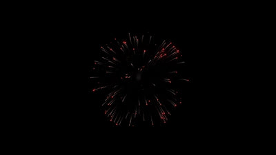 Red Fireworks 01