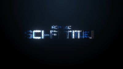 Sci-Fi Digital Blocked Transformation Title Logo Reveal