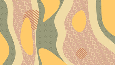 Modern Chaos Multi Shape Organic Design Background