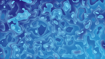 Waves Banner 3D Abstract Pattern Animated Background 04