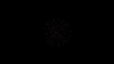 Firework Element Transparant Red 02