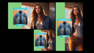 Multi Resolution Fashion Product Clothing Showcase Presentation