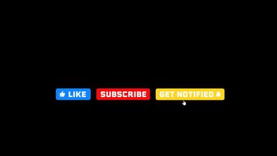 Social Video Platform Like Subscribe Reminder Animation