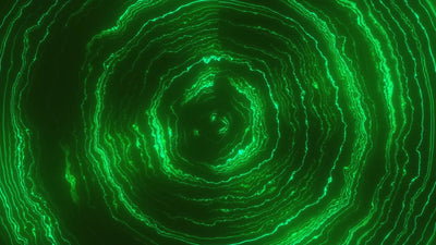 Circle Pulse Magic Energy Pond Rotary Animated Background