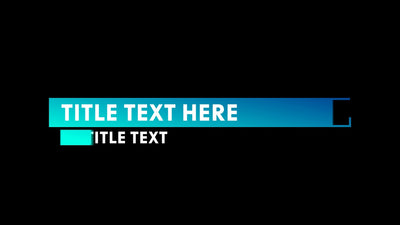 Modern Corporate Design Gradient Clean Lower Third 01