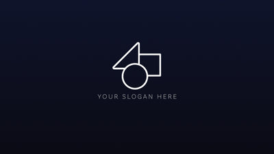 Cinematic Camera Fly Out Clean Modern Logo Reveal