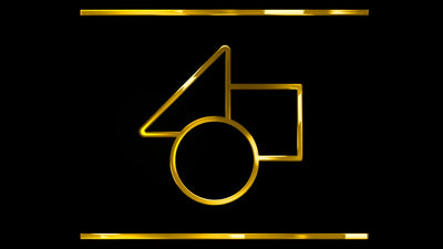 Gold Shiny Metal Bling Expensive Golden Baller Logo Reveal