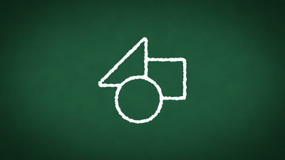 Chalkboard School Green Chalk Handwriting Logo Reveal