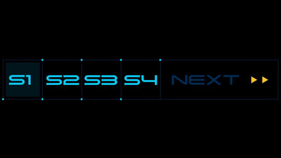 Hollywood HUD Interface Element 14