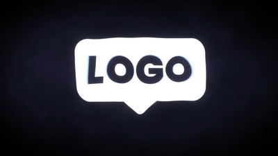 Super Fast Double Icon Movie Presentation Logo Reveal