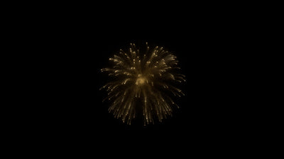 Firework Element Glow Gold 03