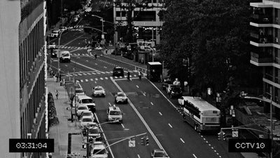 Surveillance Camera CCTV Raw Footage Cam Video Overlay 01