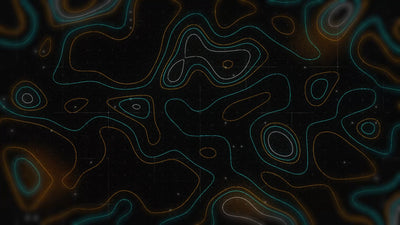 Digital Sci-Fi HUD Glow Lines Animated Background