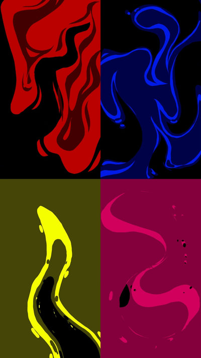 Unique Design Hand Drawn Flow Animation Transition Pack 03