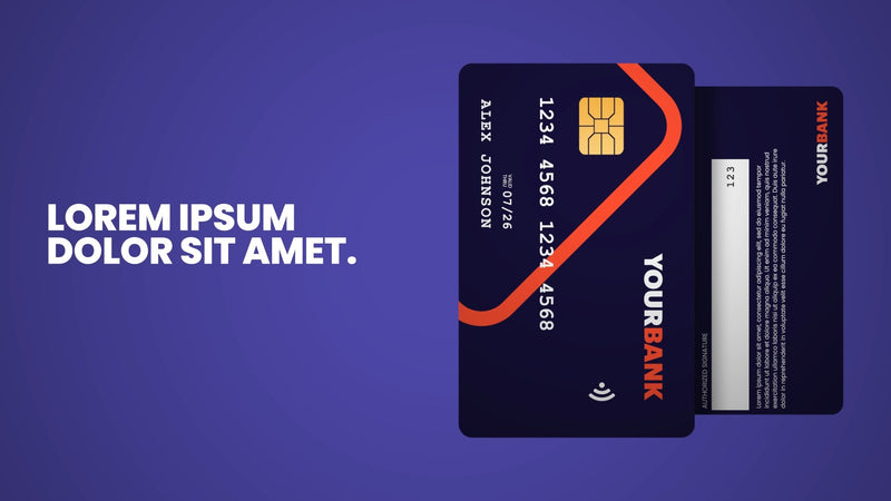 Bank Card Credit Payment Payment Promotion Template