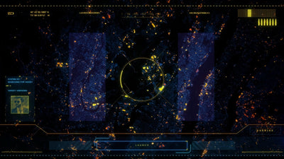 Hollywood HUD Drone Overlay 01 Background