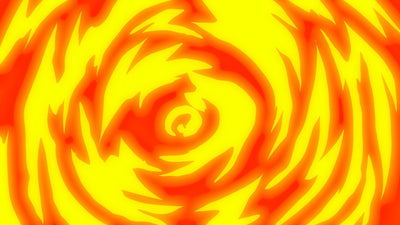Hand Drawn Fire Element Transition Smooth Anime Epic 10