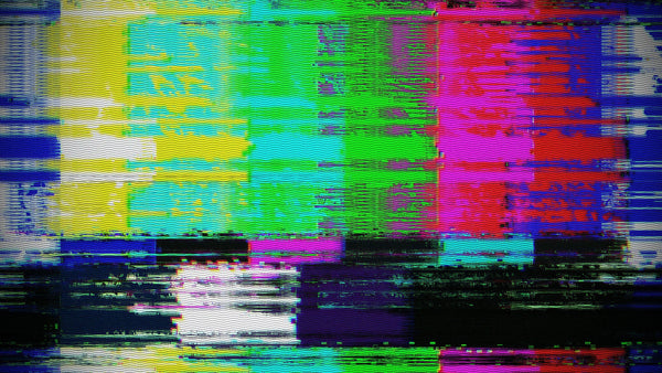 TV Static Glitch Element 01