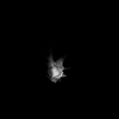 Magic Spell Energy Explosion 04 Black & White