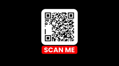 QR Code Scanner Promotion Pop Up Infographic Scan Me 01