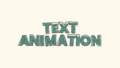Cartoon Text Wiggle Grunge Hand Drawn Title Intro