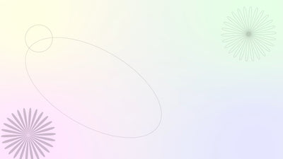 Elegant Gradient Flower Elements Background