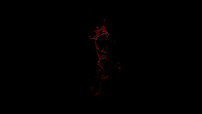 Realistic Blood Splatter Front 09