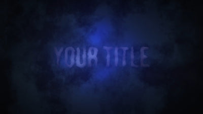 Dark Stormy Clouds Thunder Cloudy Title Intro
