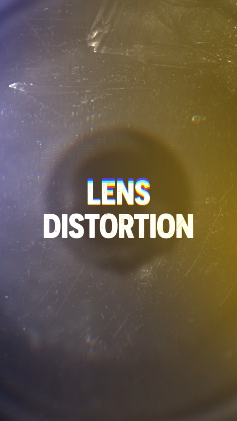 Social Media Format Looping Lens Distortion Title Intro