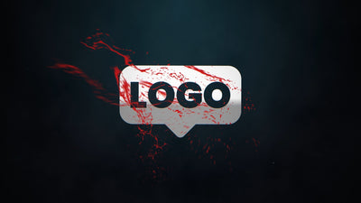 Bloody Trailer Blood Splatter Logo Reveal