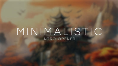 Minimalistic Logo Reveal Intro Opener Modern Style