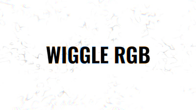 Wiggle RGB Glitch Strobe Flashy Text Title Intro