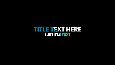 Modern Corporate Design Gradient Clean Lower Third