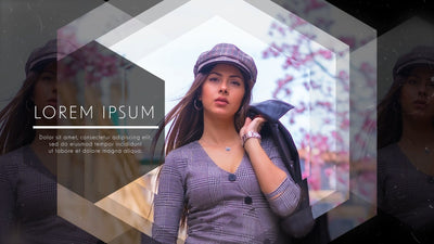 Modern Grunge Multi Panel Effect Slideshow 03