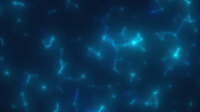 Plexus Style Blurred Artistic Deep Blue Animated Background