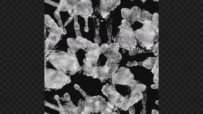 Seamless Handprints Real Texture Grunge 01