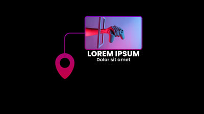 Modern Universal Pop Up Pin Location Lower Third