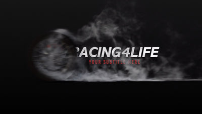 Racing Wheel Fast Tyre Smore Burnout Title Intro